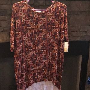 LulaRoe Irma. Slinky material.